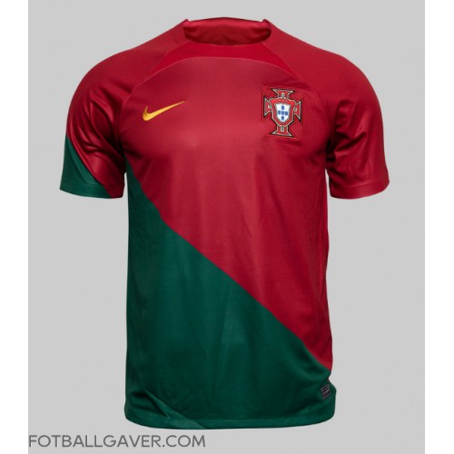 Portugal Nuno Mendes #19 Fotballklær Hjemmedrakt VM 2022 Kortermet